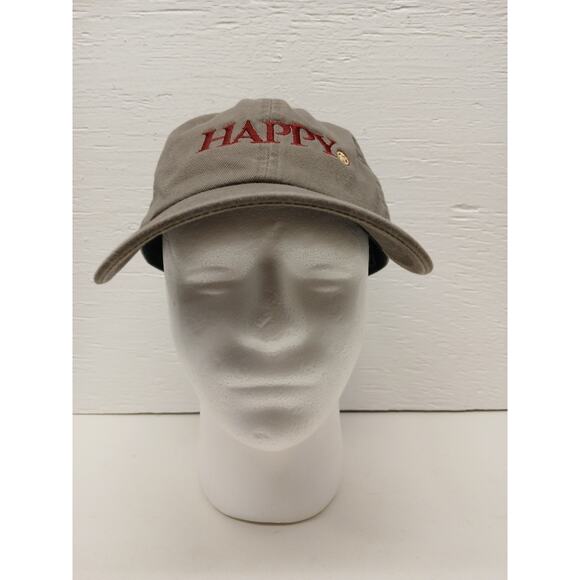Happy State Bank Logo Adjustable Strap Cap Lightly Used Great Condition - Picture 1 of 10